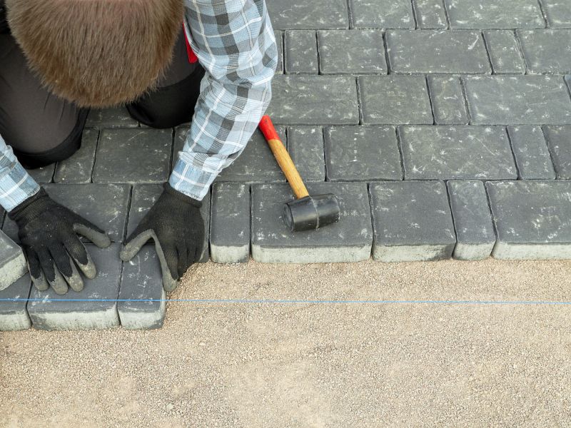 Laying New Pavers